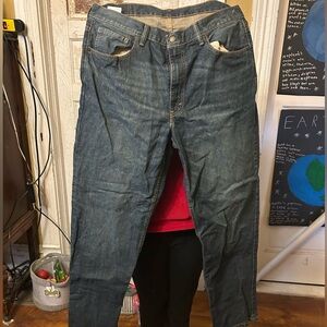 Levi's Relaxed Fit Dark Blue Jeans 550